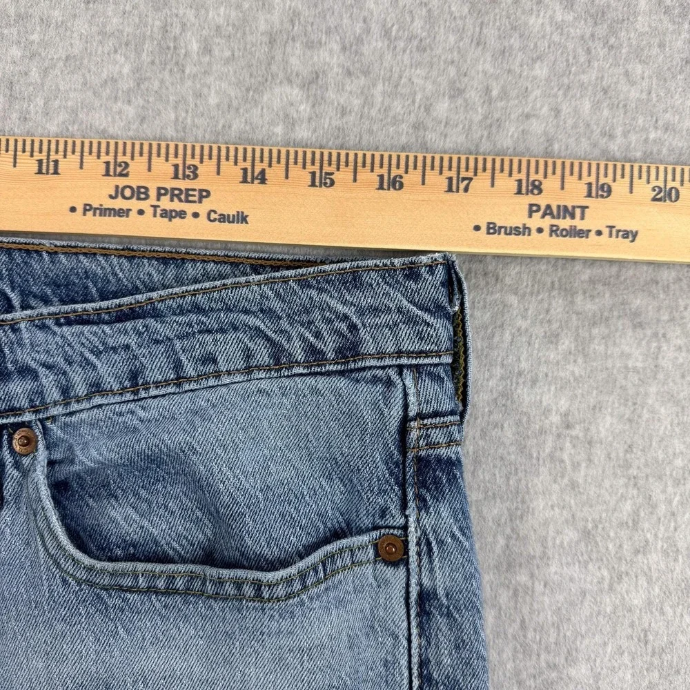 Levis 541 Jeans Mens 34 Blue Light Wash Athletic Taper Stretch Denim 34x32